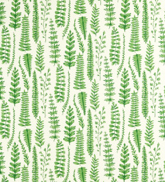 Ferns Fabric - Juniper Juniper