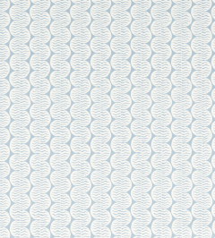 Raft Stripe Print Fabric - Coast Blue Coast Blue