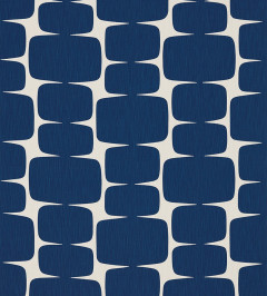 Lohko Fabric - Indigo / Jasmine Indigo / Jasmine