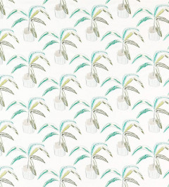 Crassula Fabric - Juniper / Lime / Moss Juniper / Lime / Moss