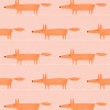 Midi Fox Wallpaper - Milkshake / Rose Milkshake / Rose