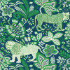 Rumble In The Jungle Wallpaper - Midnight / Mint Leaf Midnight / Mint Leaf