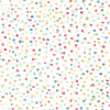 Lots Of Dots Wallpaper - Pistachio / Pimento / Denim Pistachio / Pimento / Denim