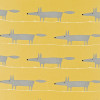 Mr Fox Fabric - Sunflower / Gull / Chalk Sunflower / Gull / Chalk