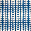 Swim Swam Swan Fabric - Denim Denim