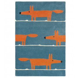 Mr Fox Rugs in Denim | Scion Living
