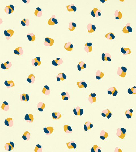 Leopard Dots Wallpaper - Pebble / Milkshake Pebble / Milkshake