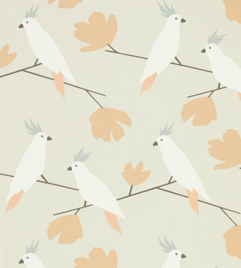 Love Birds Wallpaper - Blush Blush