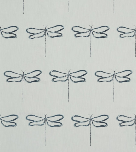 Dragonfly Fabric - Liquorice Liquorice