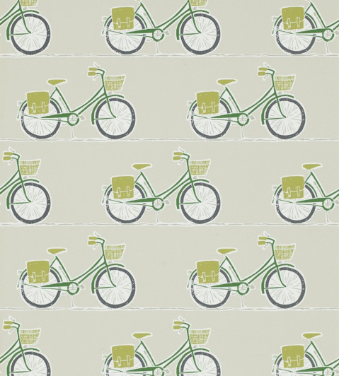 Cykel Wallpaper - Ivy / Apple / Slate Ivy / Apple / Slate