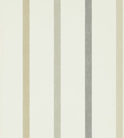 Hoppa Stripe Wallpaper - Mink / Taupe / Charcoal Mink / Taupe / Charcoal