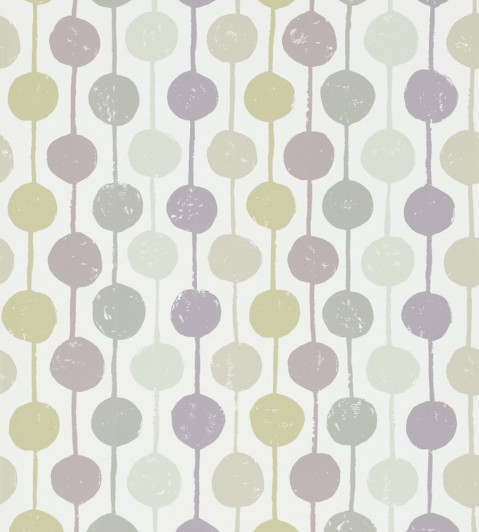Taimi Wallpaper - Mist / Heather / Pebble Mist / Heather / Pebble