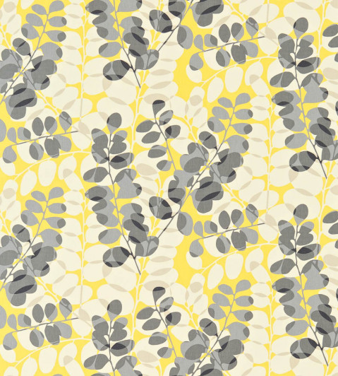 Lunaria Fabric - Cream / Sunflower / Gull Cream / Sunflower / Gull