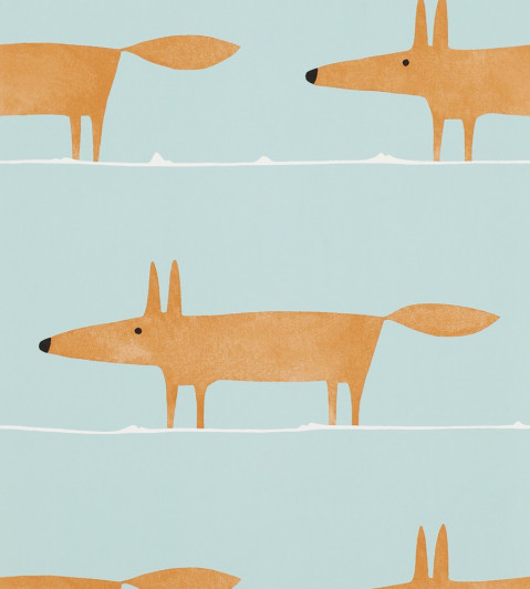 Mr Fox Wallpaper - Auburn Auburn