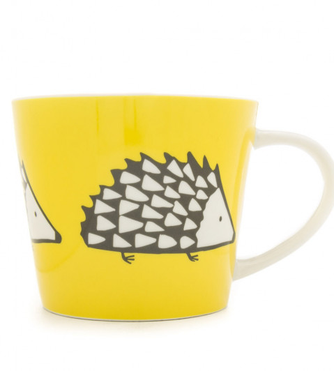 Spike Large Mug, Yellow Yellow