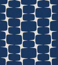 Lohko Fabric - Indigo / Jasmine Indigo / Jasmine
