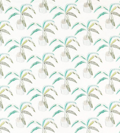Crassula Fabric - Juniper / Lime / Moss Juniper / Lime / Moss