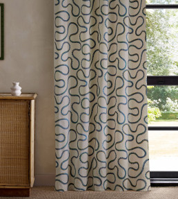 Bimble Embroidery Fabric - Meadow Meadow