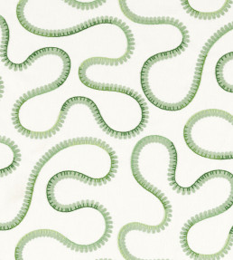 Bimble Embroidery Fabric - Pine Pine