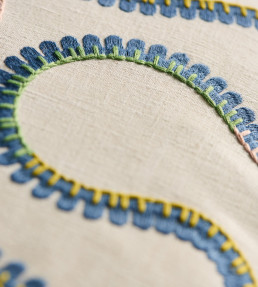 Bimble Embroidery Fabric - Twilight Twilight
