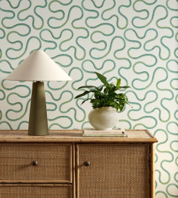 Bimble Wallpaper - Evergreen Evergreen