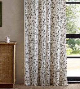 Canter Print Fabric - Chestnut Chestnut