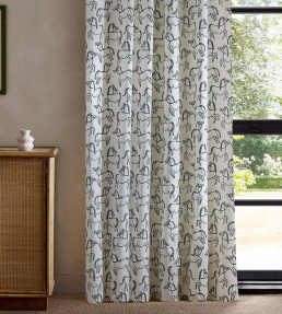 Canter Print Fabric - Ink Ink