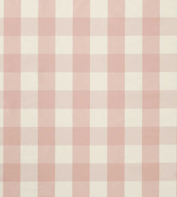Central Check Fabric - Blush Blush