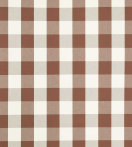 Central Check Fabric - Chocolate Chocolate