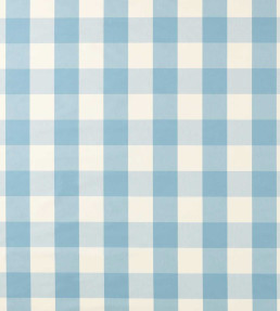 Central Check Fabric - Cornflower Cornflower