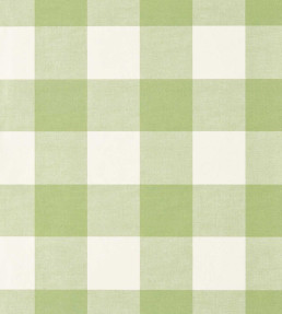 Central Check Wallpaper - Pea Green Pea Green