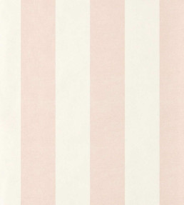 Central Stripe Wallpaper - Blush Blush