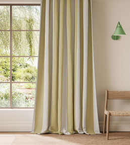 Central Stripe Fabric - Buttercup Buttercup