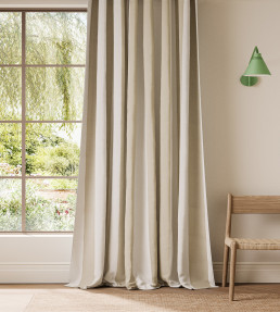 Central Stripe Fabric - Pebble Pebble