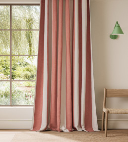 Central Stripe Fabric - Tomato Tomato