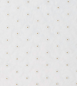 Daisy Dots Fabric - Honey Honey