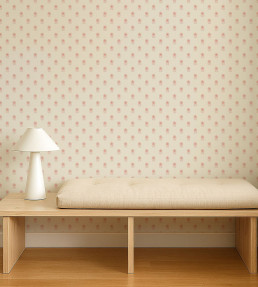 Ditsy Daisy Wallpaper - Blush Blush