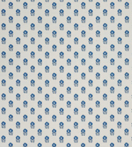 Ditsy Daisy Fabric - Denim Denim