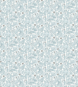 Dove & Deer Fabric - Coast Blue Coast Blue