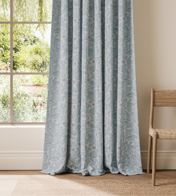Dove & Deer Fabric - Coast Blue Coast Blue