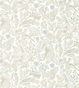 Dove & Deer Wallpaper - Pebble Pebble