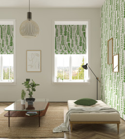 Ferns Fabric - Juniper Juniper