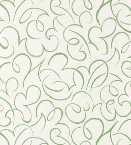Flo Swirl Wallpaper - Pine Pine