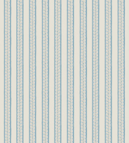 Fondant Stripe Fabric - Denim Denim