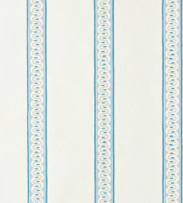 Fondant Stripe Wallpaper - Denim Denim
