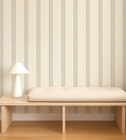 Fondant Stripe Wallpaper - Mushroom Mushroom