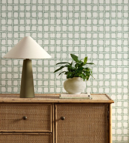 Fretwork Wallpaper - Forest Forest