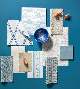 Hares Wallpaper - Coast Blue Coast Blue