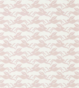 Hares Wallpaper - Lilac Lilac