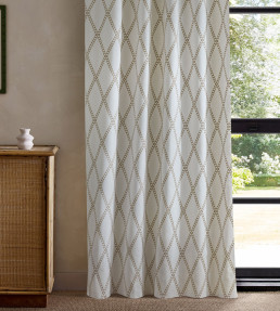 Hayloft Embroidery Fabric - Pebble Pebble